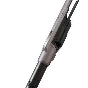 アイリスオーヤマ スティッククリーナー i10（SBD-91P-T）本体。メタリックブラウンのスティック掃除機、静電モップヘッド装着状態